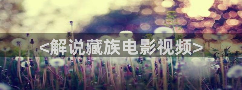 4410神马影院：<解说藏族电影视频>