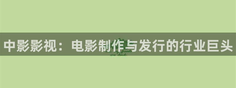 神马电影2012我不卡：中影影视：电影制作与发行的行业巨头